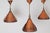 Metal Brutalist Copper Lamps from Koch & Söhne, Germany, 1970s, Set of 3 For Sale - Image 7 of 17