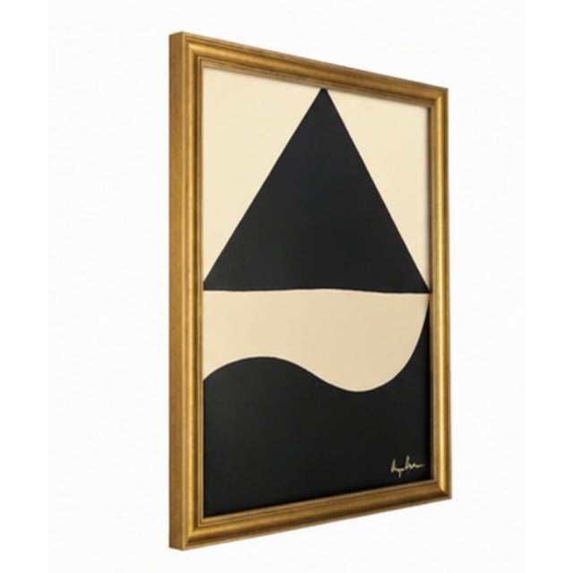 Title: Horizon Tide Modern Painting , Framed by Bryan Boomershine For Sale - Image 4 of 7