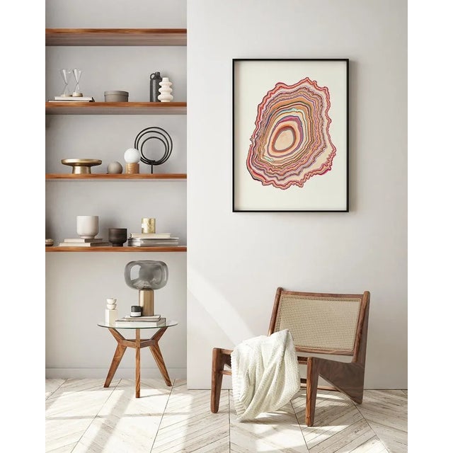 Pernille Snedker, Pink Woodrings #12, Giclée Print For Sale - Image 3 of 10