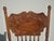 Set of Six Vintage Oak Pressback Dining Room Chairs ~ French Country 2of 2 For Sale - Image 9 of 12