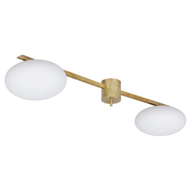 Ceiling Light in the style of Angelo Lelli, Italy, 2000s For Sale - Image 9 of 9