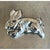 Mid-Century Modern Vintage Mexican Sterling Silver Hopping Bunny Rabbit For Sale - Image 3 of 12