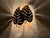 Gilt Monstera Wall Lamp with Double Leaf from Maison Jansen, France, 1970s For Sale - Image 14 of 15