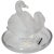 French Lalique Deux Cygnes Pair of Swans Clear and Satin Crystal Ring Dish For Sale - Image 11 of 11