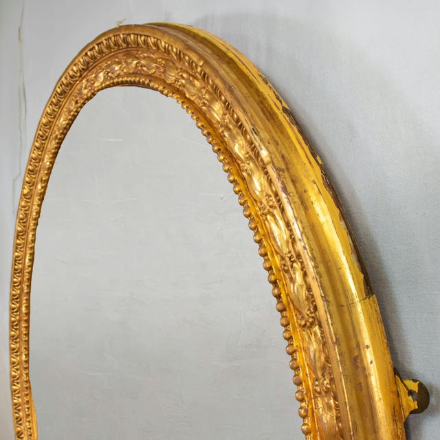 George III Round Giltwood Mantel Mirror For Sale In Chicago - Image 6 of 12