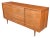 Mid-Century Modern Danish Modern Scandinavian Walnut Credenza – Sliding Doors, Recessed Pulls, Restored For Sale - Image 3 of 14
