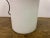 Table Lamp White glass base Matching white glass shade Italy 1970s European Plug (up to 250V).The wiring of this item may...