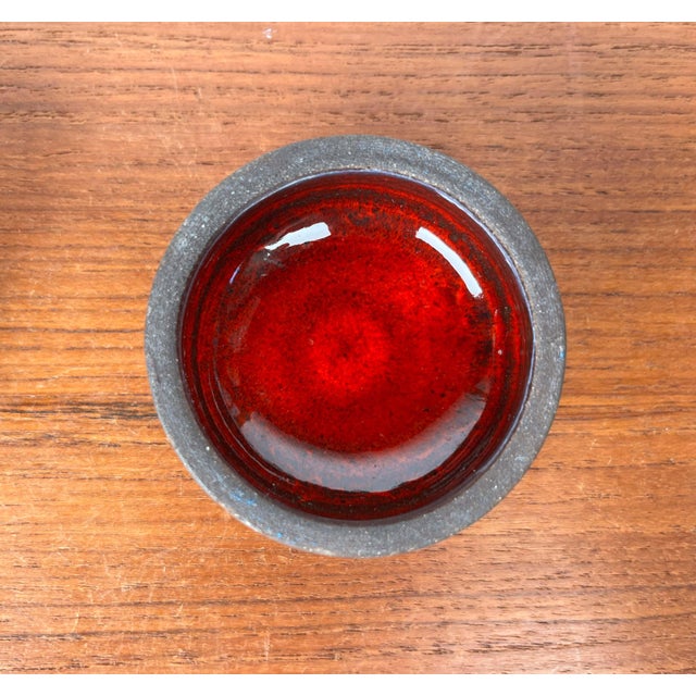 Small Mid-Century Modern Danish Studio Pottery Bowls, 1960s, Set of 2 For Sale - Image 5 of 15