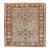 Antique Zabihi Collection Persian Heriz Small Square Rug - 3'6" x 3'11" For Sale