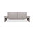 Leather Three-Seater Grey Sofa with Manual Function from Koinor For Sale - Image 14 of 16
