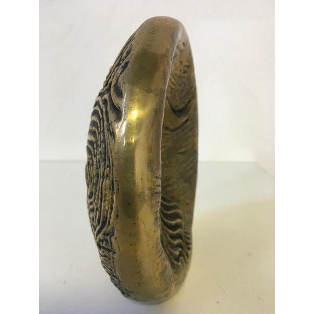 Postmodern Abstract Moon Sculpture in Bronze by Maurizio Bonora, Italy, 1985 For Sale - Image 16 of 18