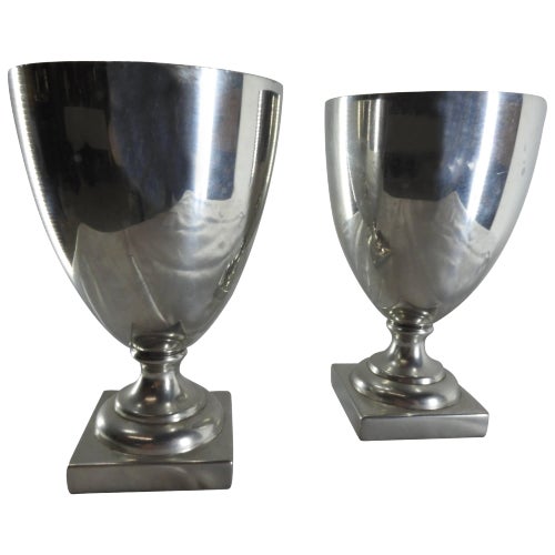 Williamsburg Shirley Pewter Pair of Goblets