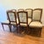 Set of 6 Dining Chairs (with two bonus chairs if desired) PRICED for 6 but including 8. Fun Louis style chairs with...