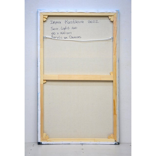 Textile "Sea. Light 100." Original Contemporary Painting For Sale - Image 7 of 12