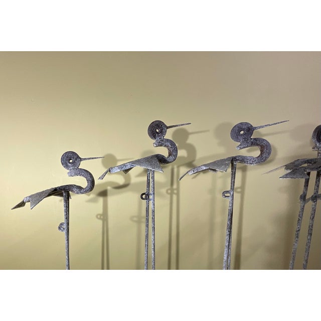 1980s Industrial Bird Sculpture For Sale - Image 5 of 12