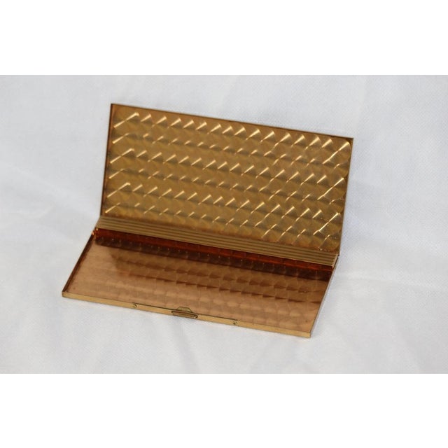 Vintage Cigarette Case in Metal, 1970s For Sale - Image 9 of 15