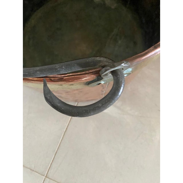Antique Georgian Copper Log Bin Coal Bucket Fireside Bucket Planter, 1800 For Sale - Image 3 of 9
