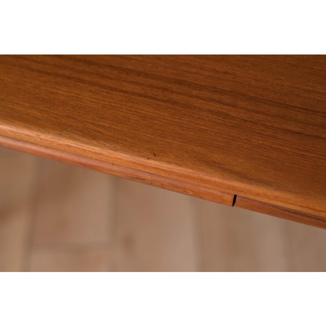 Vintage Danish Modern Niels Otto Moller Teak Extension Dining Table For Sale - Image 12 of 17