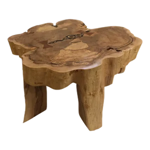 Organic Modern Irregular Edge Maple Coffee Table