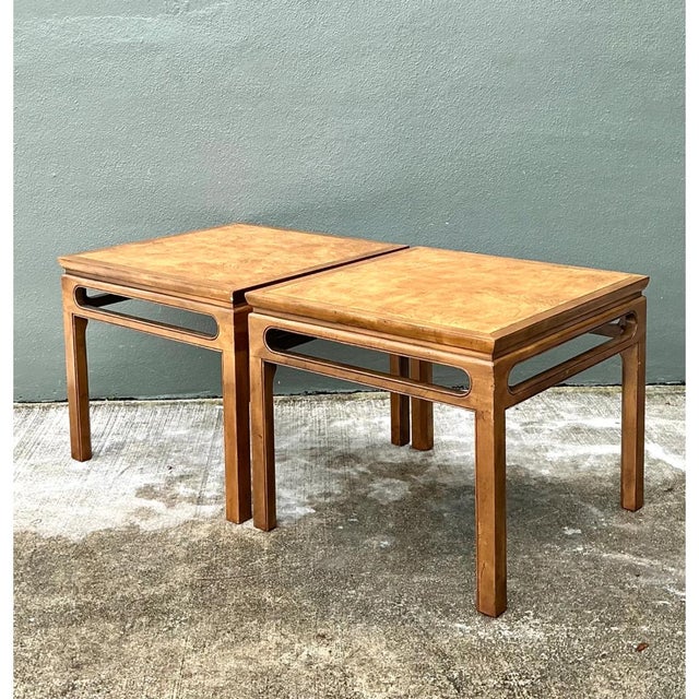 Vintage Baker Side Tables - A Pair For Sale - Image 9 of 12