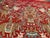 A Massive Chinese Red Ground Embroidered Silk Wall Panel, Late Qing Dynasty For Sale - Image 9 of 15