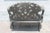 Early 20thc Ebonized and Carved Sitting Bench Chinoiserie For Sale - Image 10 of 13