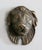 Late 19th Century 19th Century French Brass Lion Door Knocker For Sale - Image 5 of 9