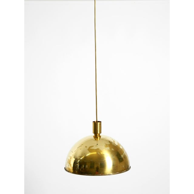 Posa Brass Pendant Lamp from Florian Schulz, 1970s For Sale - Image 9 of 18