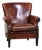 Club Chair in Sheepskin Leather For Sale