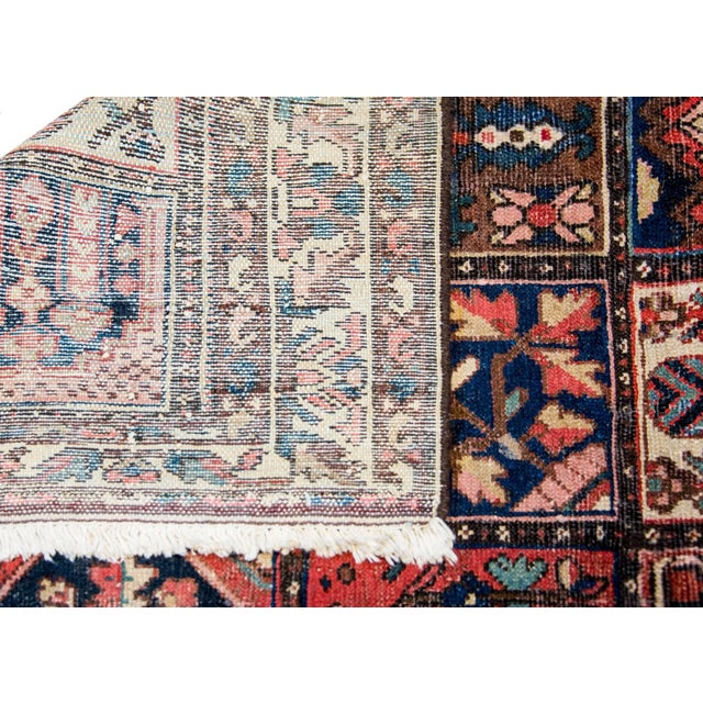Mid-20th Century Bakhtiati Rug For Sale In Chicago - Image 6 of 7