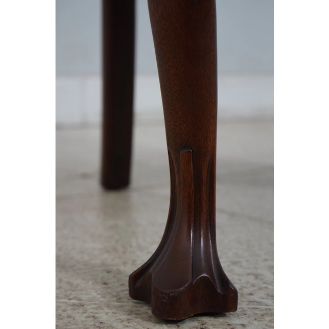 Set of 8 Henkel Harris Mahogany Dining Room Chairs For Sale - Image 10 of 12