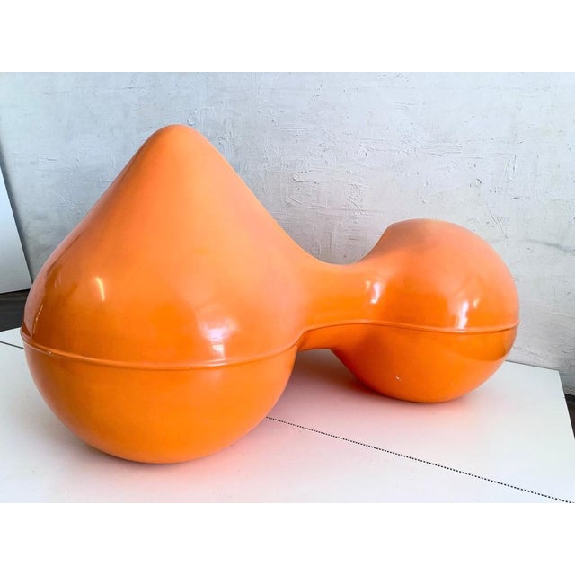 Plastic Tomato Chair attributed to Eero Aarnio for Adelta, Finland, 1970s For Sale - Image 7 of 13