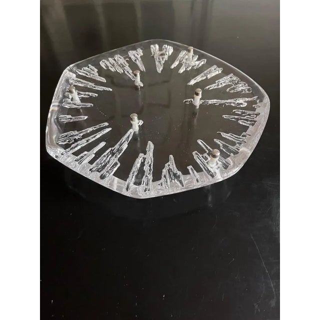 Glass Crystal Dish Below from Daum For Sale - Image 7 of 9