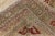 Vintage Turkish Oushak Area Rug, Red Medallion, Green Border by Keivan Woven Arts For Sale In Atlanta - Image 6 of 7