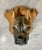 Vintage German Friedel "Panopticum Animale" Boxer Dog, Matte Ceramic Bust Wall Plaque For Sale In New Orleans - Image 6 of 9