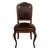 Early 20th century venetian baroque dining room set by testolini & salviati ,venice , in burl walnut and hand-carved...