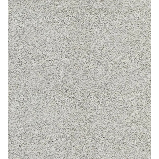 Traditional Sample - The House of Scalamandré Mouton Fabric, Silver For Sale - Image 3 of 3