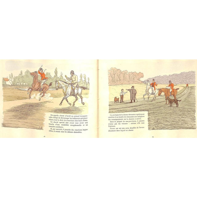 Traditional "La Chasse a Courre" Crafty For Sale - Image 3 of 8