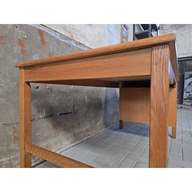 Mid-Century Danish Desk in Oak from Børge Mogensen, 1970s For Sale - Image 12 of 18