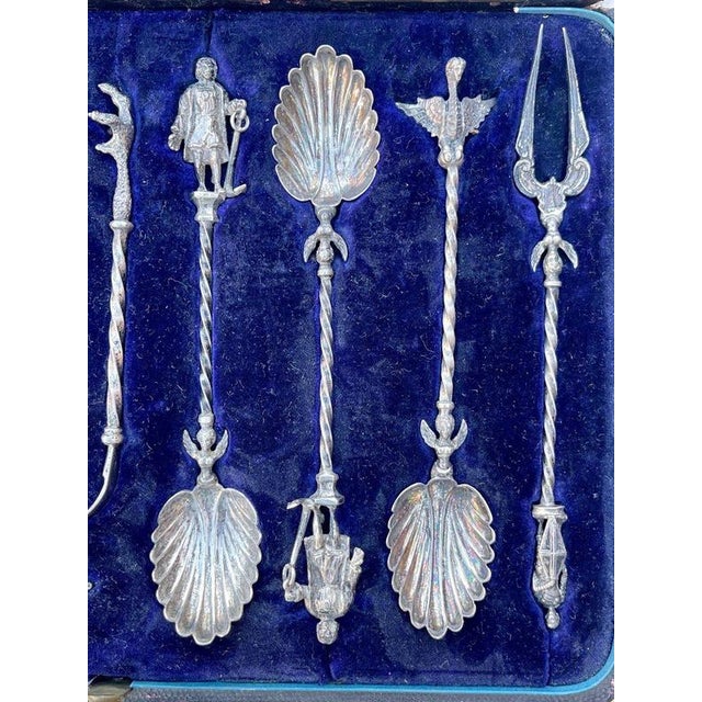 Silver Tea or Coffee Service, Set of 8 For Sale - Image 9 of 12