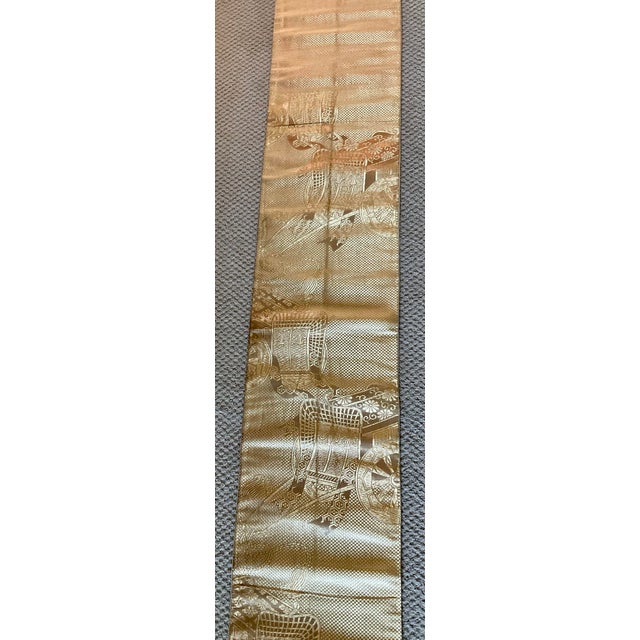 Japanese Gold Obi For Sale - Image 3 of 8