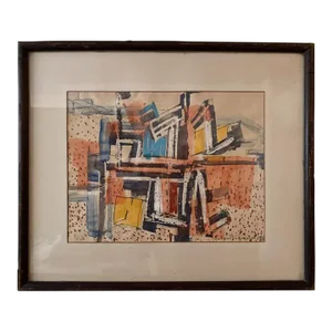 Vaclav Vytlacil 1958 Abstract Composition Painting