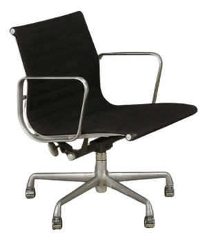 'Aluminum Group' Swivel Chair by Charles Eames for Herman Miller, 1980s, Signed