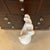 White Mid 20th Century Exceptionally Tall Industrial Porcelain Glove Mold Form For Sale - Image 8 of 9
