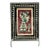 Vintage Indian Folk Art Mother and Child Painting on Paper Framed For Sale