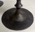 Metal Pair of Bronze and Leather Stools For Sale - Image 7 of 10