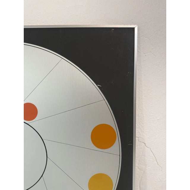 Kinetic Op Art Work, Italy, 1970s For Sale - Image 4 of 9