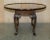 Hand Carved Burr Walnut Extending Coffee Table For Sale - Image 12 of 13