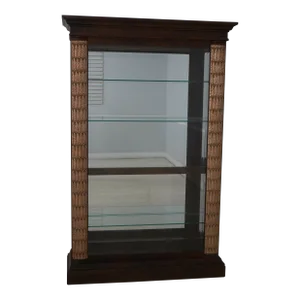 Pulaski Beveled Glass Curio Display Cabinet