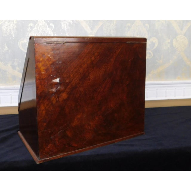 Antique Table Top Mahogany Stationary Chairish